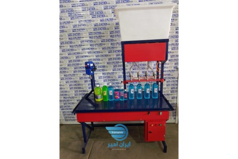 پرکن و درب بند مایعات رقیق