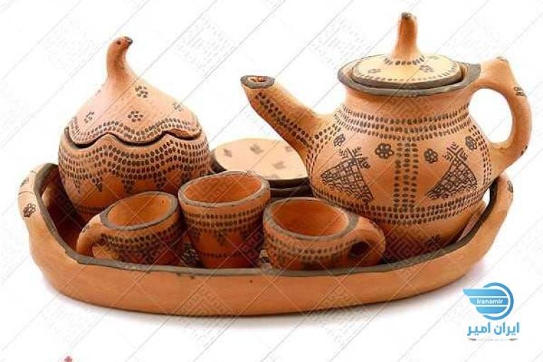 سرویس چایی خوری سفال کلپورگان