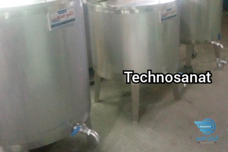 کره گیر دوغ زن مشک برقی صنعتی تکنوصنعت