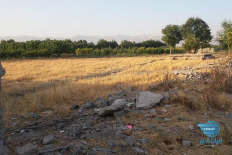 ۲۶۰۰ متر زمین با چاه و ترانس برق در هشتگرد قاسم اباد