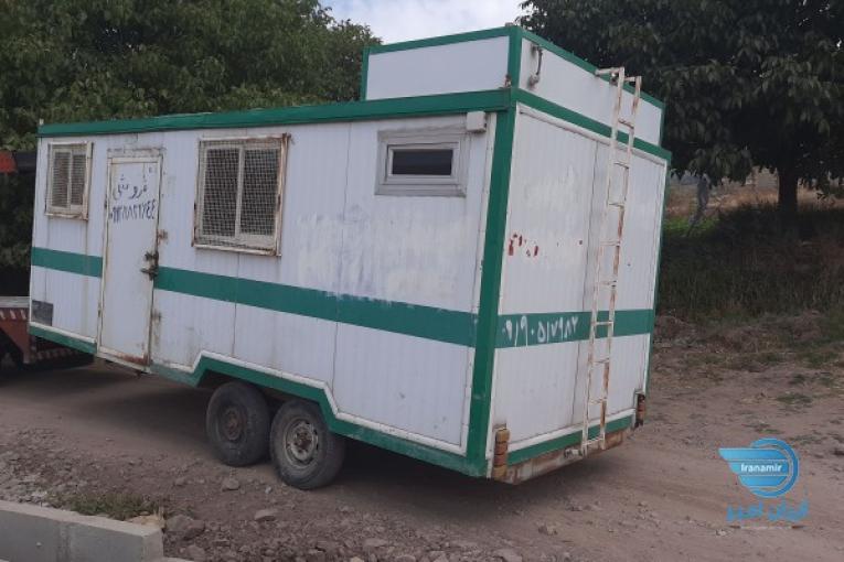 فروش کاروان سیار چرخ دار