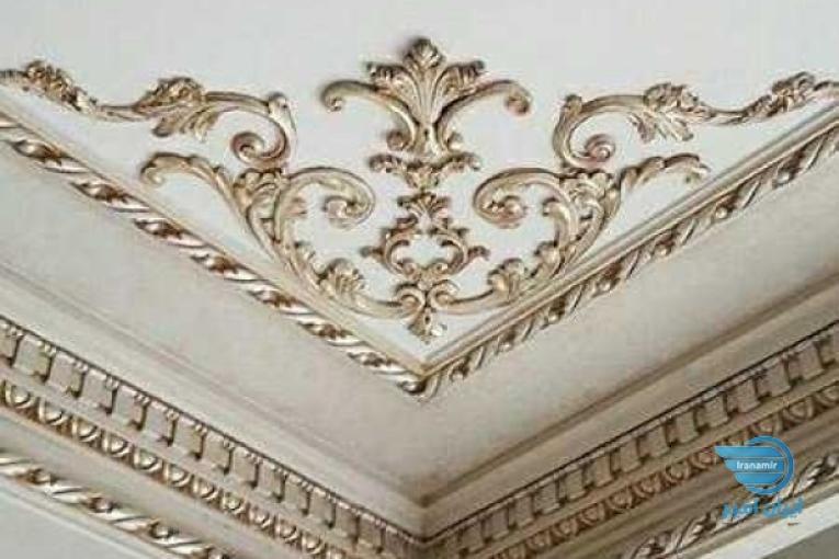 گچبری پیش ساخته و دستی