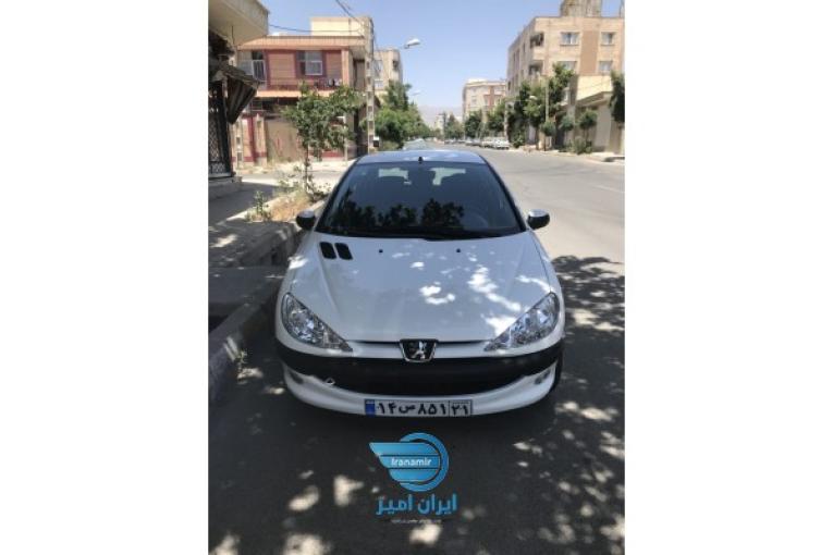 پژو ۲۰۶ مدل ۹۶ بی رنگ 