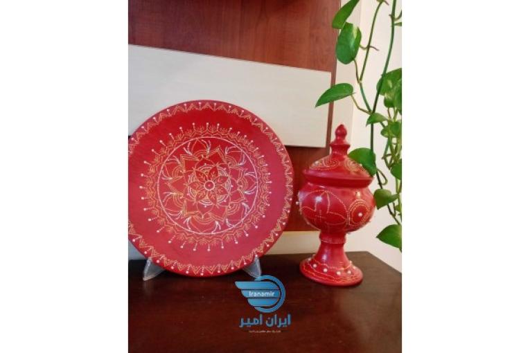ظروف سنتی صنایع دستی نقطه کوبی