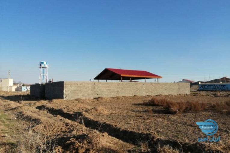 زمین 550 متری موقعیت مناسب 
