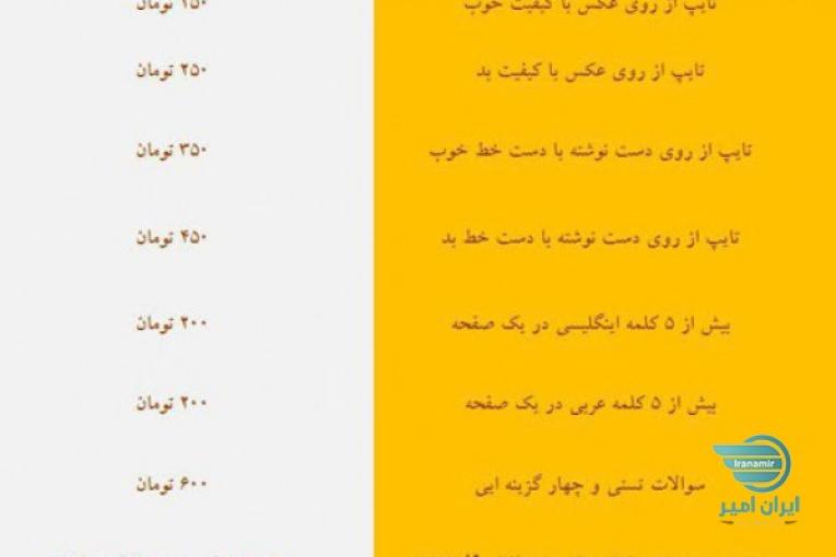 انجام کلیه امور دانشجویی اعم از تایپ،تحقیق،ترجمه
