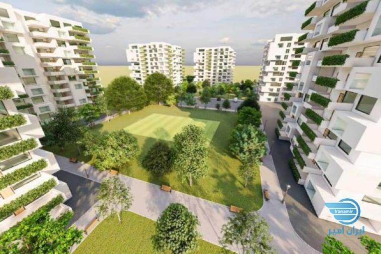 پذیره نویسی اپارتمان های مدرن ستین در دریاچه چیتگر