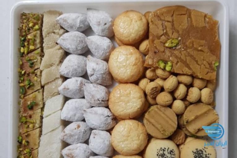انواع شیرینی یزدی عیدانه