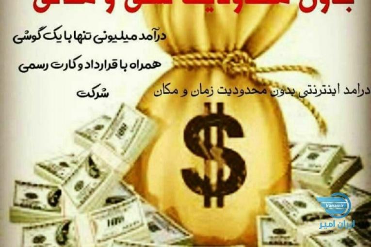 کسب درامد میلیاردی در منزل تضمینی