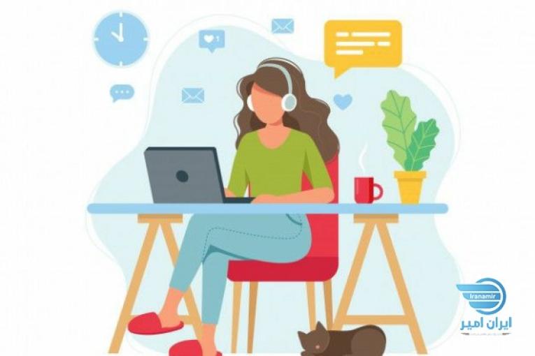 کاراینترنتی در منزل