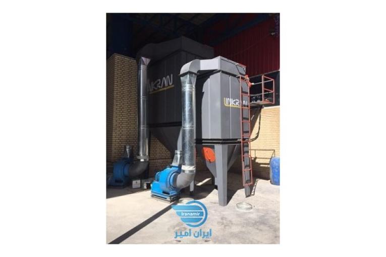  شرکت مهندسی رونقی بگ فیلتر غبار گیر daust coltor شیر برقی روتاری ولو جت پالس کیسه فیلتر