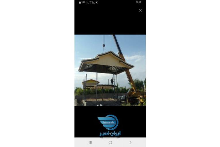 اجرای سقف شیروانی شیبدار ویلایی نصاب سردری آلاچیق پیشانی