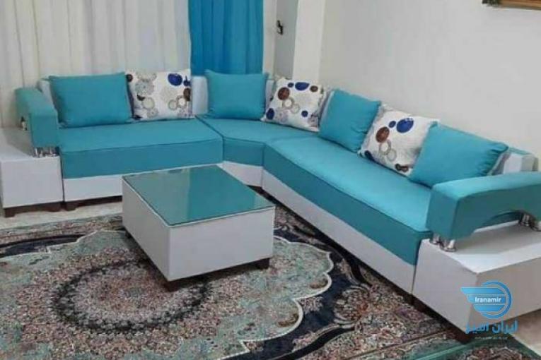 مبل راحتی مدل ال دسته دوبل
