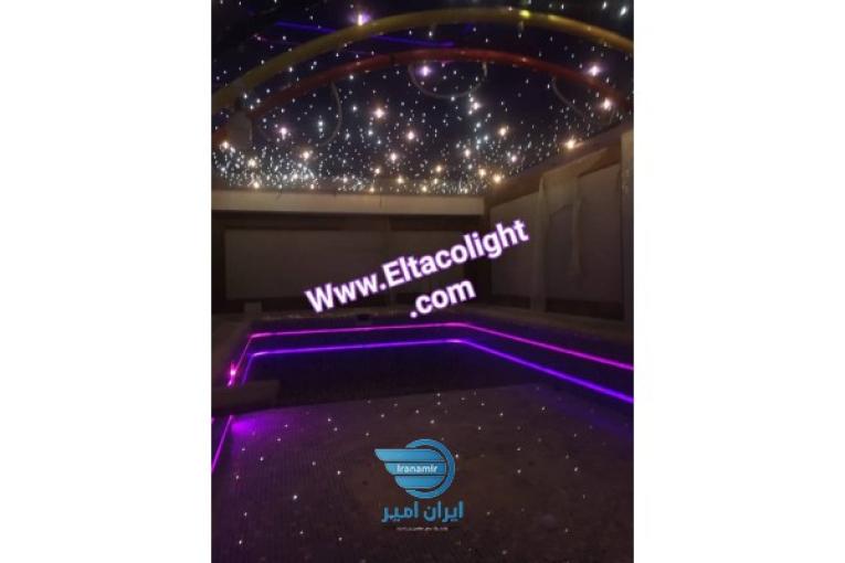 نورپردازی استخر بافیبرنوری 