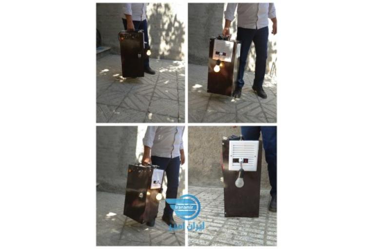 دستگاه ذخیره کننده و تامین کننده برق سیار