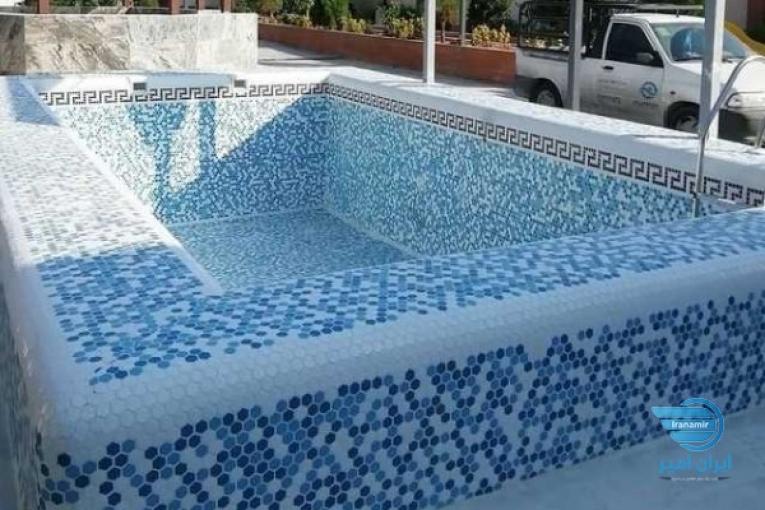 ساخت استخر صفر تا صد پیمان پروژه های بالای ۵هزارمتر سنگکاری و کاشیکاری