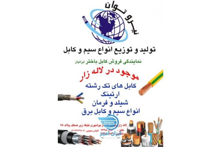 تولید و توزیع سیم و کابل ، ملزومات برقی