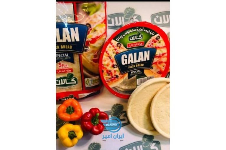 نان پیتزا لبه دار