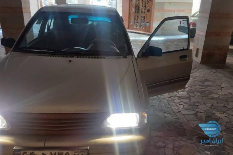 پراید بی رنگ مدل85 دوگانه سوز سی ان جی 141