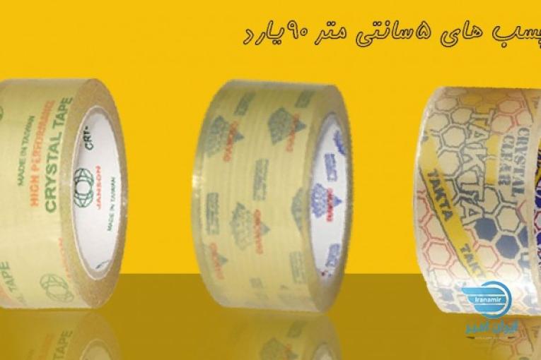 نوار چسب 5 سانت 48 میل کریستال تکتا takta 