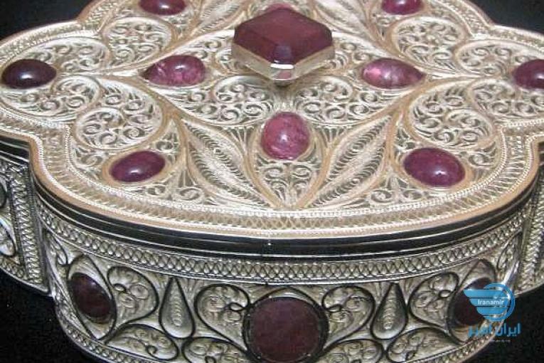 آموزش هنر ملیله سازی نقره
