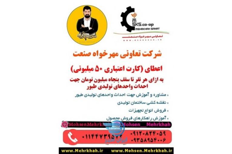 توليد مجموعه محصولات طيور در ايران