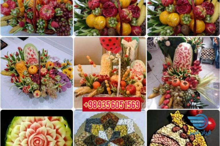 تزیین هندوانه شب یلدا کرج