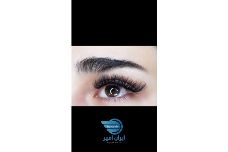 اکستنشن مژه eyelashe