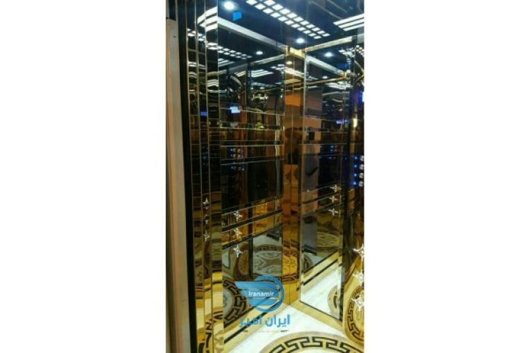 کابین آسانسور.نصب آسانسور.تزئین کابین آسانسور در محل