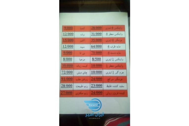 فروش مواد غذایی