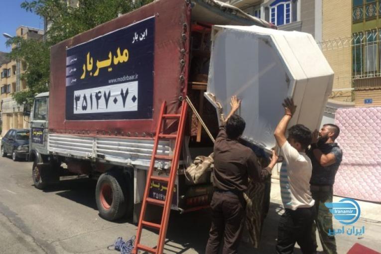 باربری اسباب کشی منزل مدیربار خاور کارگر