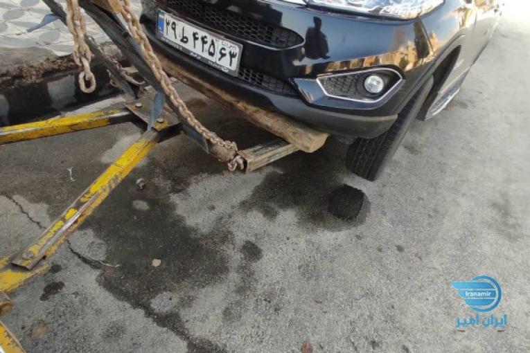 امداد خودرو یدک کش نیسان جرثقیل خودروبر