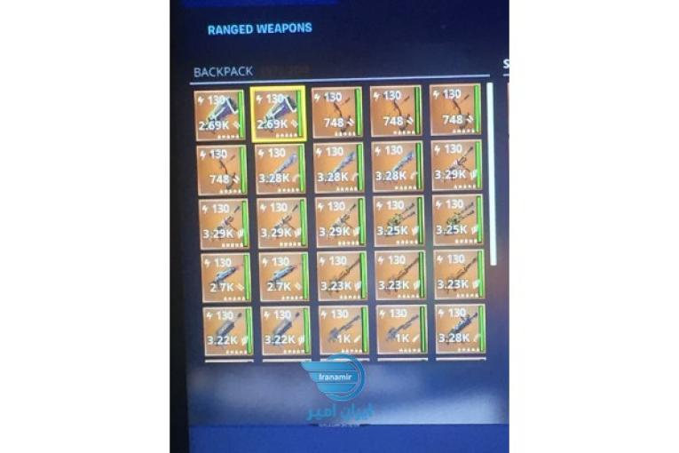 فروش ويژ متريال هاي fortnite STW