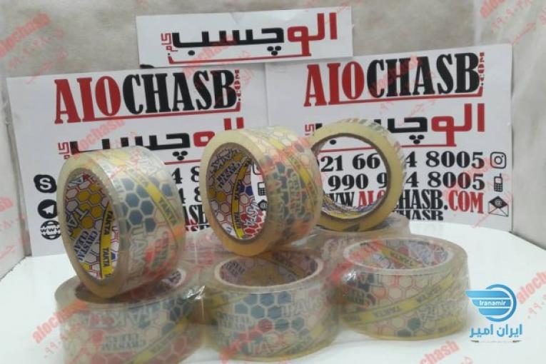 نوار چسب کریستال پهن 5 سانت 90 یارد تکتا