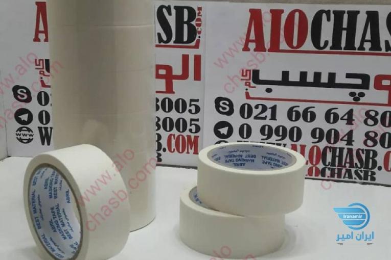 نوار چسب کاغذی 4 سانت 25 یارد آبریل