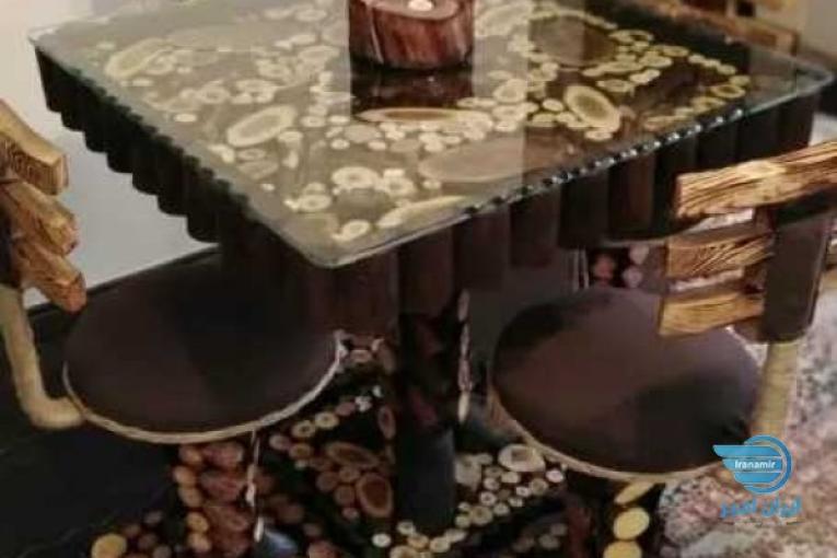 میزناهارخوری طرح جنگلی