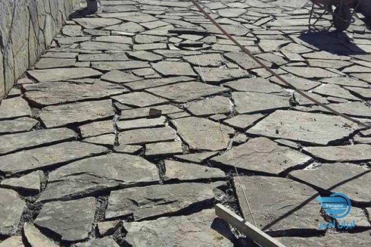 سنگ فروشی رحمانی سنگ لاشه سنگ مالون با قیمت مناسب رنگ های مختلف