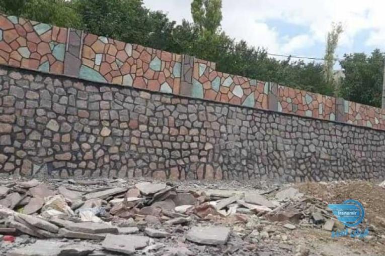 سنگ کاری رحمانی سنگ لاشه مالون توضیحات بیشتر