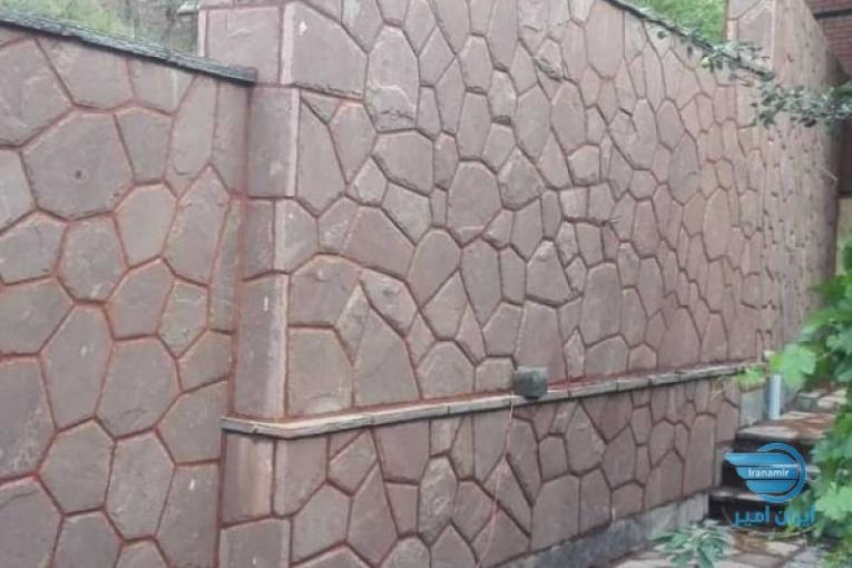 اجرا و فروش و نصب انواع سنگ های طبیعی سنگ لاشه سنگ مالون با قیمت مناسب