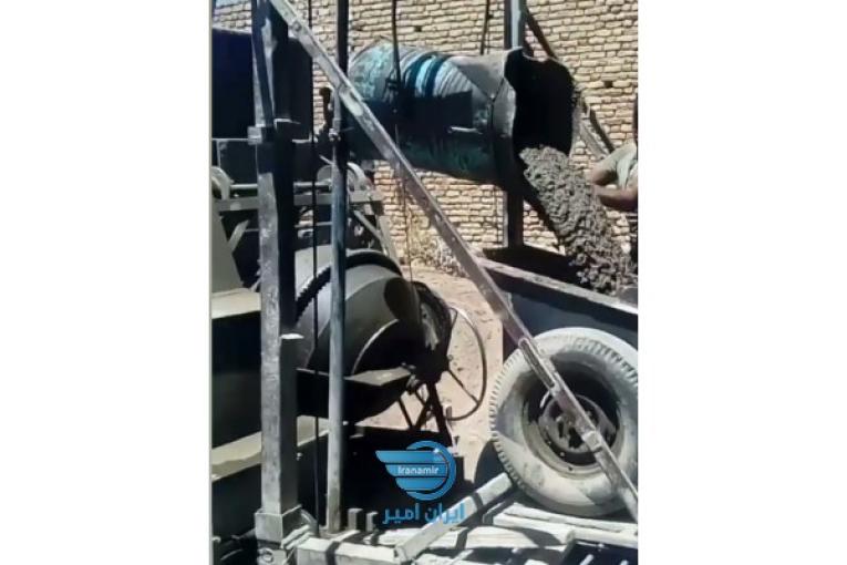 بتن ریزی با خلاطه