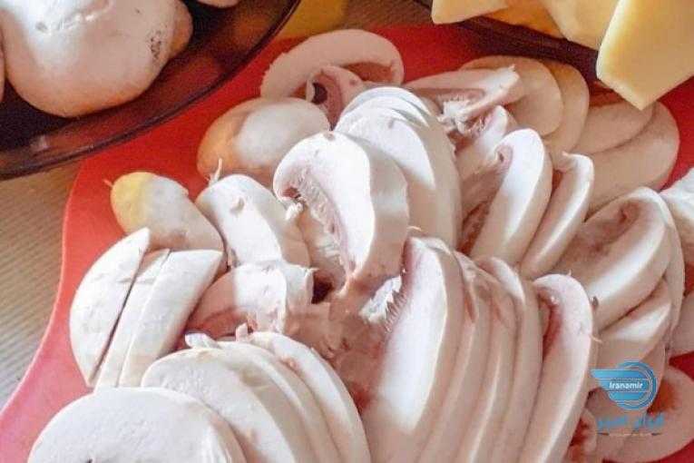 فروش قارچ اسلایس بصورت عمده
