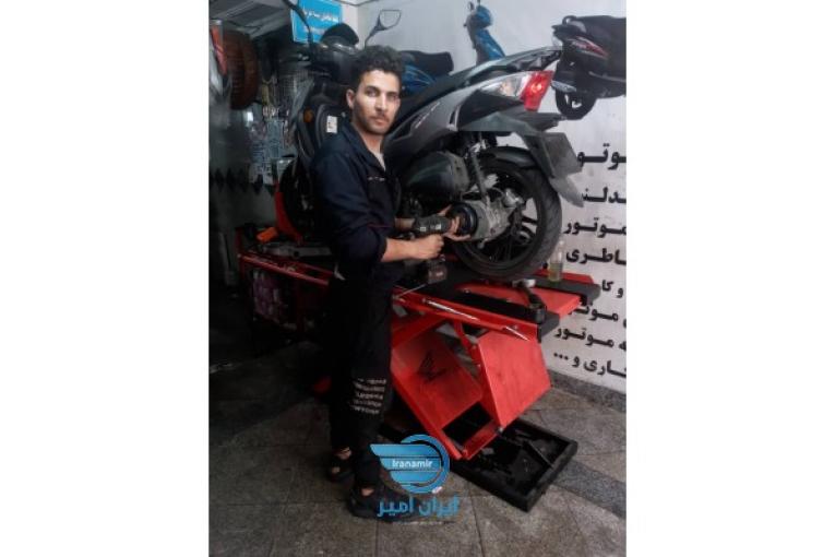 پنچری سیار، پنچرگیری سیار، پنچری موتور