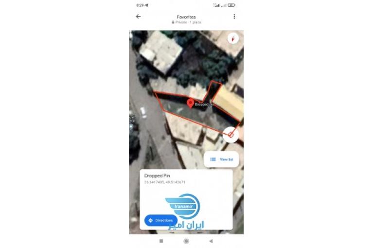 زمین مسکونی در شهر آفتاب لوشان 