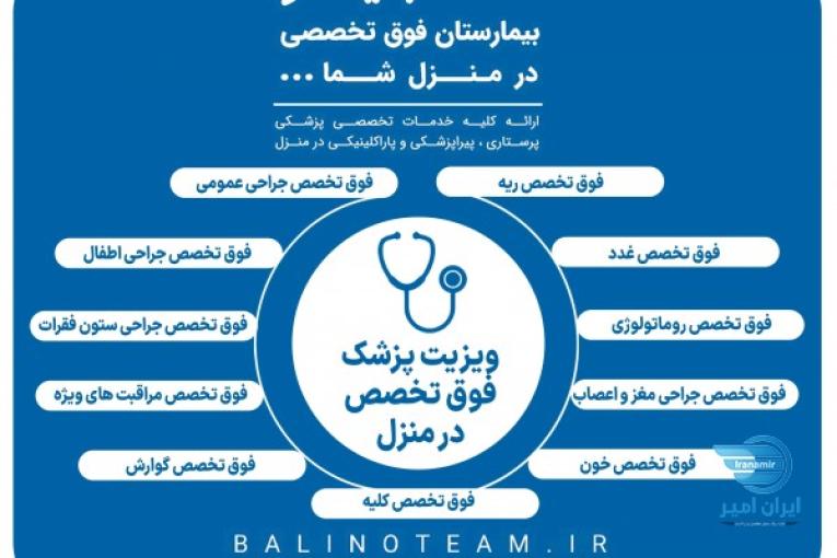 ویزیت پزشک فوق تخصص در منزل در اصفهان