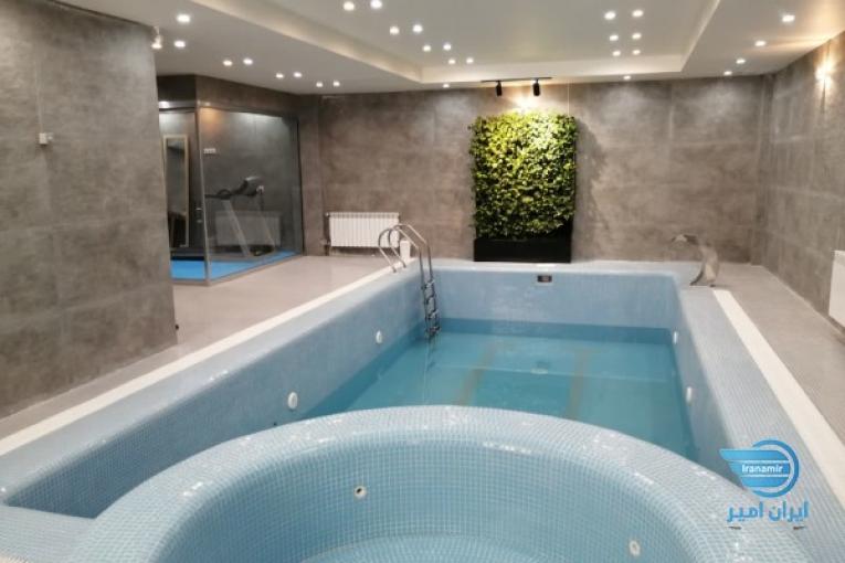 طراحی و اجرای استخر  سونا و جکوزی 