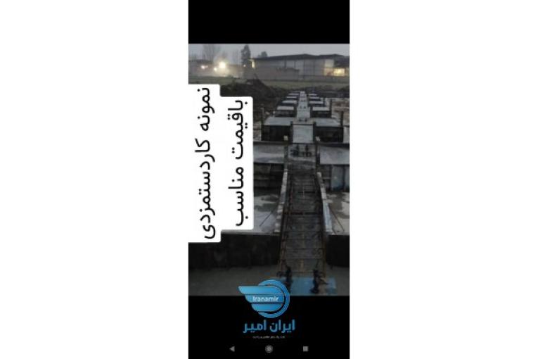 اجرای فونداسیون سوله و ساخت سوله مخزن آب استخر