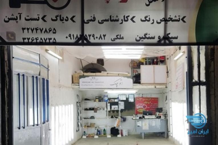کارشناسی خودرو در همدان،تشخیص رنگ در همدان