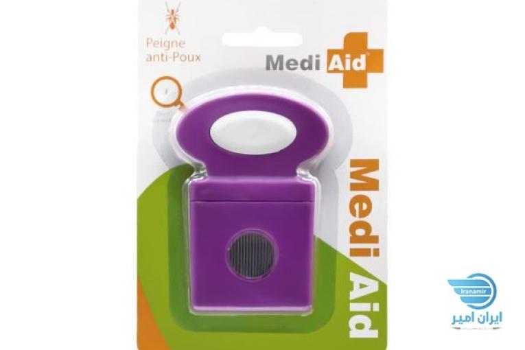 شانه ضد شپش و ضد شوره سر Medi Aid ،تمام استیل قیمت مناسب