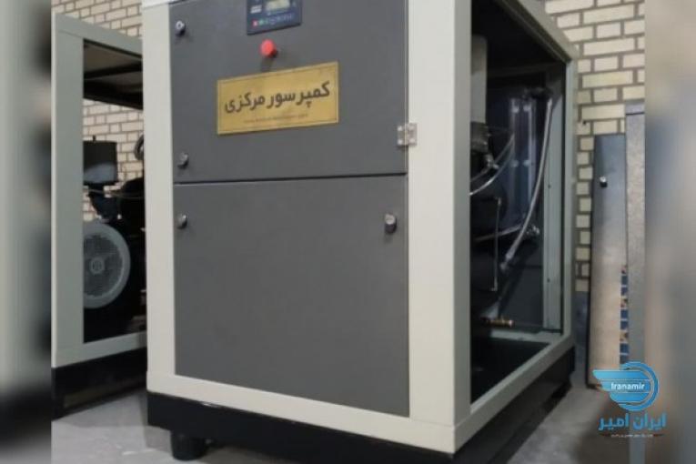کمپرسور باد اسکرو / درایر تبریدی / مخزن ذخیره هوا