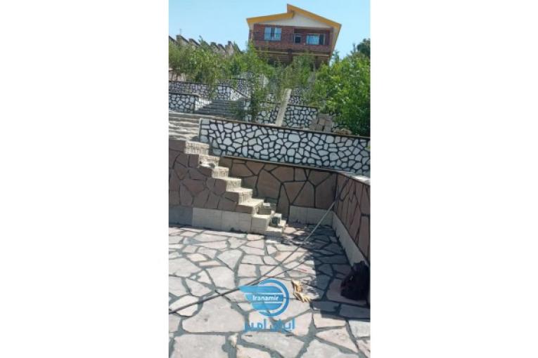 نصب سنگ لاشه سنگ ورقه ای 